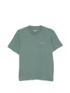 Carhartt Script Logo-embroidered T-shirt In Multi