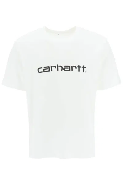 Carhartt Script T-shirt In White