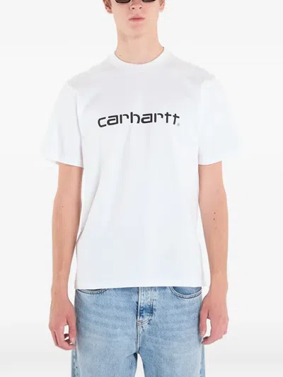 Carhartt Script T-shirt In White