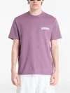 Carhartt Script University T-shirt In Purple