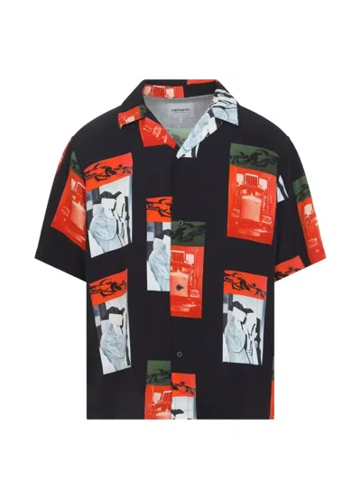 Carhartt Sean Hamilton Short Sleeve Graphic Shirt In Multi