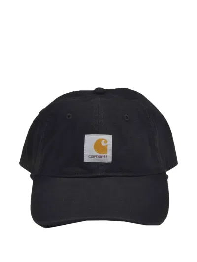 Carhartt Work In Progress Icon Adjustable Baseball Cap In Black