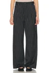 Carhartt Hendry Pants In Seaton Stripe & Black