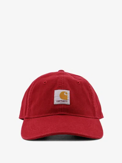Carhartt Selby Canvas Baseball Hat In Red