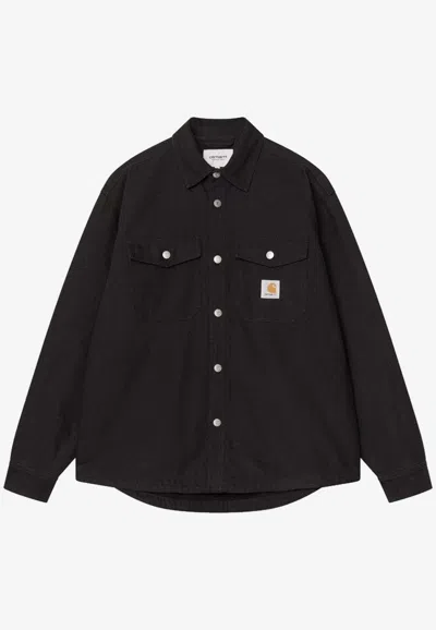 CARHARTT SELBY LOGO BUTTONED SHIRT