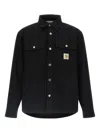 Carhartt Wip Selby Shirt Jac Cotton Canvas In Black