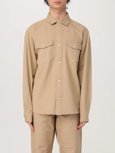 CARHARTT SHIRT CARHARTT WIP MEN COLOR BROWN,G50857032