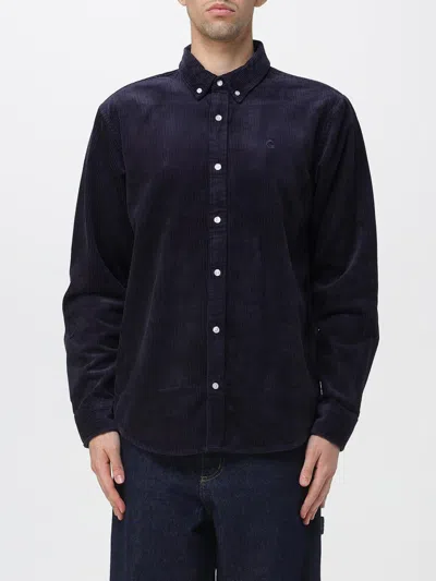 Carhartt Shirt  Wip Men Color Navy In Blue