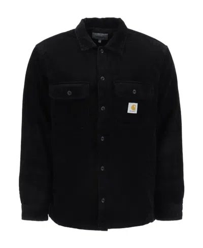CARHARTT CARHARTT WIP WHITSOME LOGO-PATCH SHIRT JACKET
