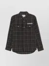 Carhartt Work In Progress Runaway Millett Check Button-down Shirt In Black