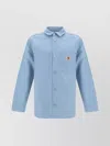 Carhartt Shirt Cotton Chest Pockets In Blue