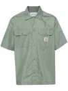Carhartt Short Sleeve Craft Shirt In Green