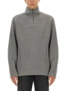 Carhartt Shirt With Zip. In Grey