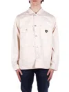 Carhartt Drewe Chore Jacket In Beige Chiari E Naturali