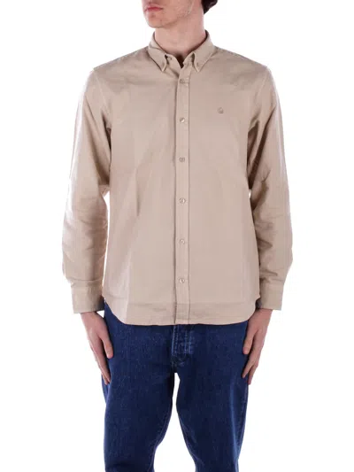 Carhartt Shirts In Fleur De Sel Beige