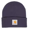 Carhartt Short Acrylic Watch Hat Lokers In Blue