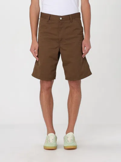 CARHARTT SHORT CARHARTT WIP MEN COLOR BROWN,F59474032