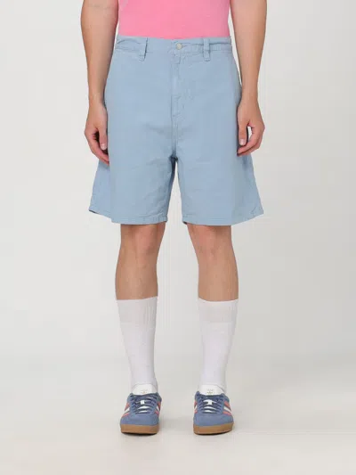 CARHARTT SHORT CARHARTT WIP MEN COLOR GNAWED BLUE,412709011