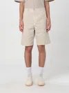 Carhartt Beige Single Knee Shorts In Natural