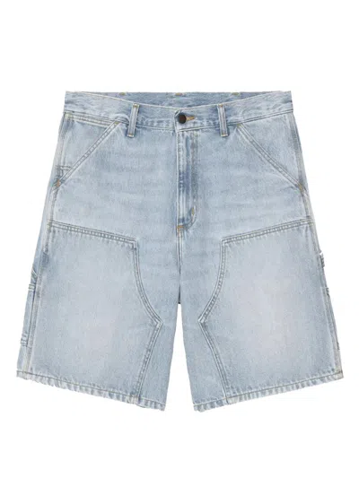 Carhartt Short Double Knee In Blue