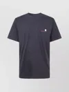 Carhartt Short Sleeve American Script Graphic T-shirt In Blue