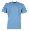 Carhartt Mens Blue Iris American Script Short-sleeve Cotton-jersey T-shirt Xxl