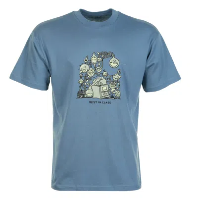 Carhartt Short Sleeve Beaker T-shirt Angelite In Blue