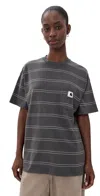 Carhartt Short Sleeve Bert Pocket T-shirt Bert Stripe/graphite