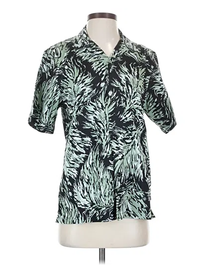 Pre-owned Carhartt Short Sleeve Blouse In Green