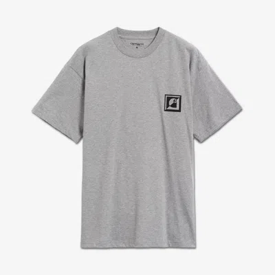 Carhartt Short Sleeve C Logo Archive T-shirt In Gray