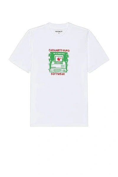 Carhartt Short Sleeve Fixed Bugs T-shirt In White