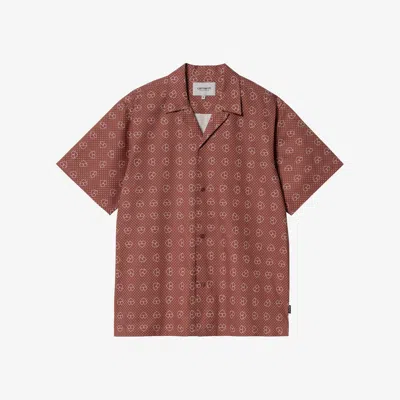 Carhartt Short Sleeve Furoshiki Shirt In Brown