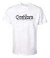 Carhartt Short Sleeve Label Script T Shirt White