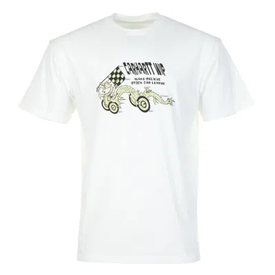Carhartt Short Sleeve Make Believe League T Shirt White
