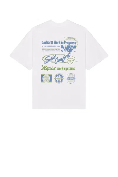 Carhartt Short Sleeve Network T-shirt In White