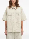 Carhartt Short-sleeve Pocket Shirt In Neutral