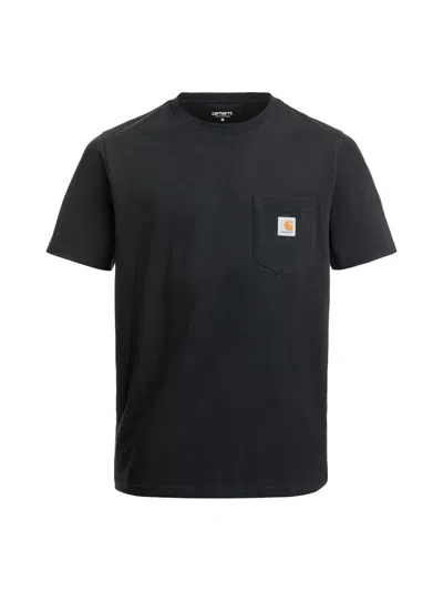 Carhartt S/s Pocket T-shirt In Black