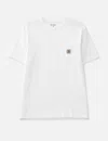 Carhartt Short Sleeve Pocket T-shirt In White