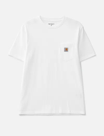 Carhartt Short Sleeve Pocket T-shirt In White