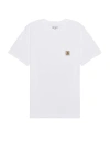 Carhartt Cotton T-shirt With Logo Patch In White
