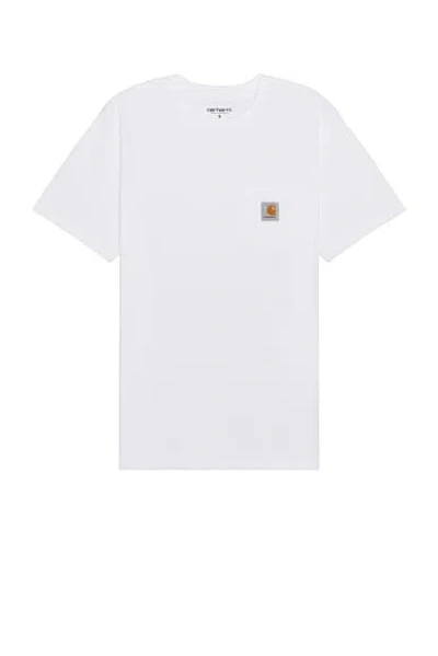 Carhartt Pocket T-shirt In White