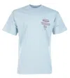 Carhartt Work In Progress Sandwich Organic Cotton Graphic T-shirt In Blue