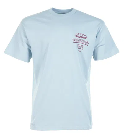 CARHARTT SHORT SLEEVE SANDWICH T SHIRT BLUE FOG