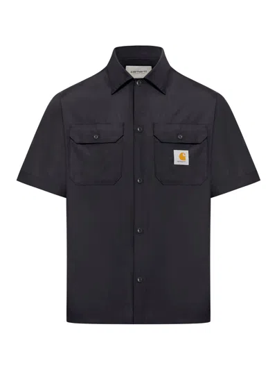 Carhartt Short Sleeve Shirt In Black