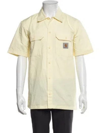 Pre-owned Carhartt Short Sleeve Shirt In Yellow