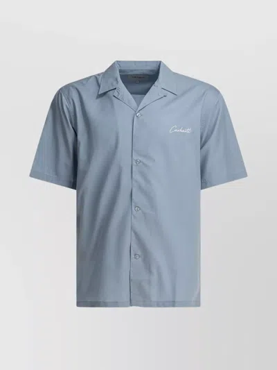 CARHARTT SHORT SLEEVE SPREAD COLLAR SHIRT