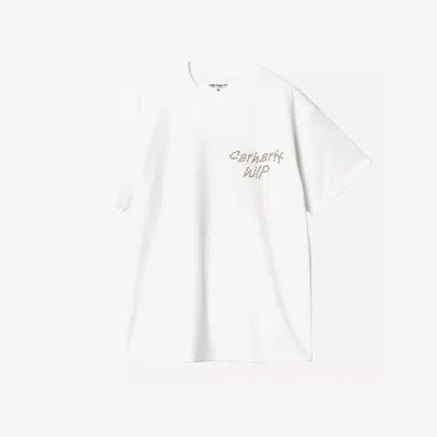 Carhartt Short Sleeve Sunflower T-shirt In White