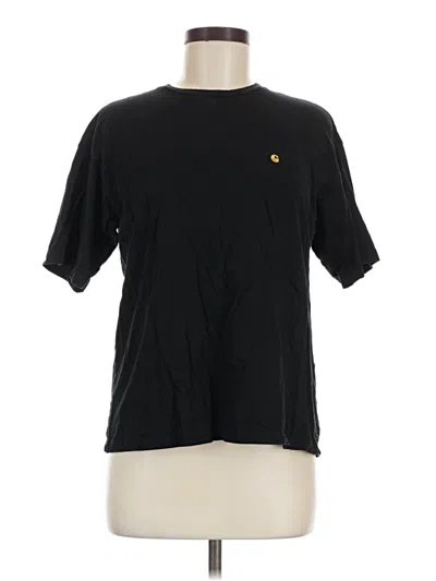 Pre-owned Carhartt Short Sleeve T-shirt In Black