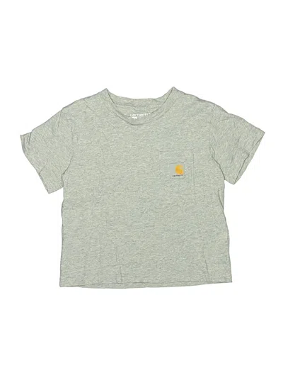 Pre-owned Carhartt Kids' Short Sleeve T-shirt In Gray