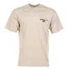 Carhartt Short Sleeve Wiptopia T Shirt Wall In Neutral
